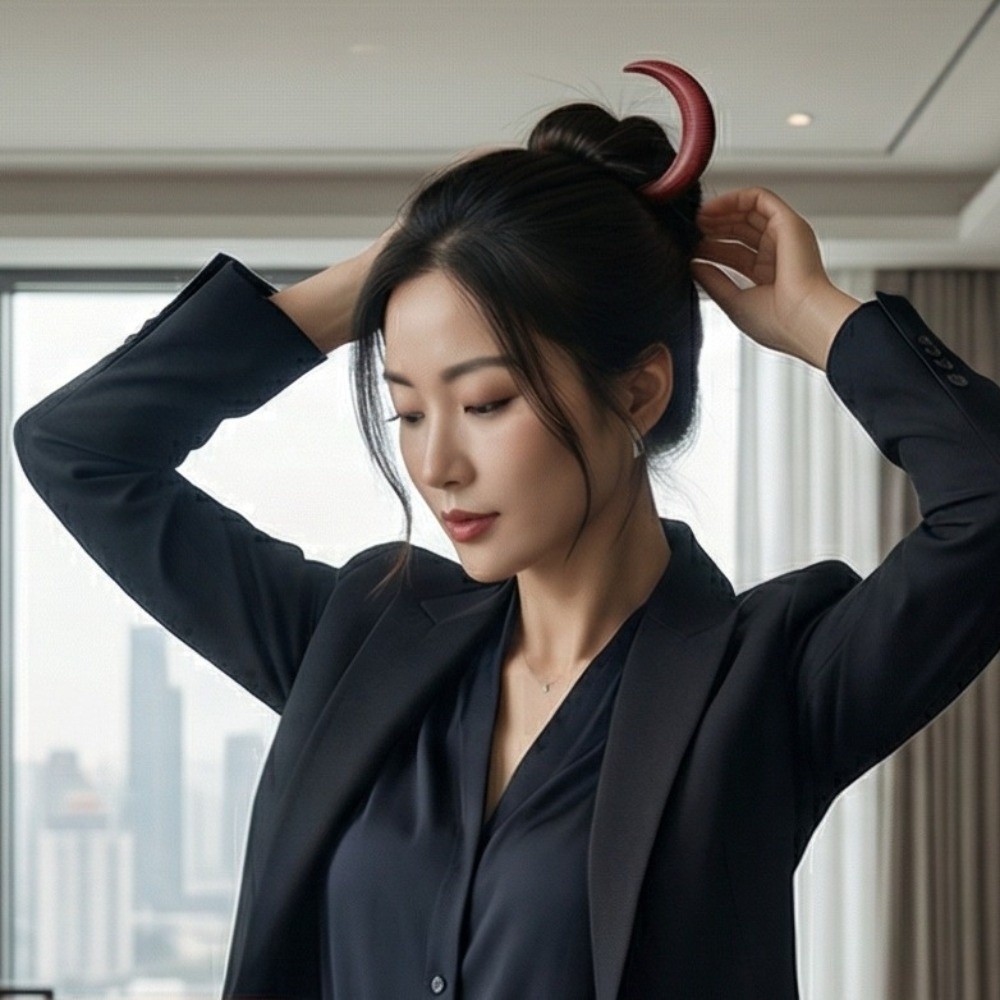 Fashion Elegant Crescent Hair  - Hanbok Hair Pin review and price