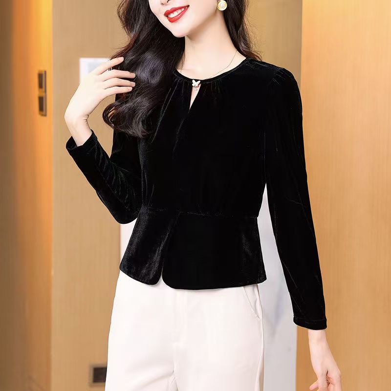 Spring Velvet Solid Colo Long  - Korean Lifestyle review and price