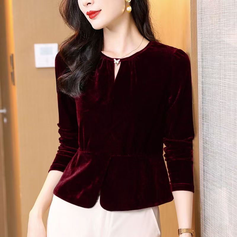 Spring Velvet Solid Colo Long  - Korean Lifestyle review and price