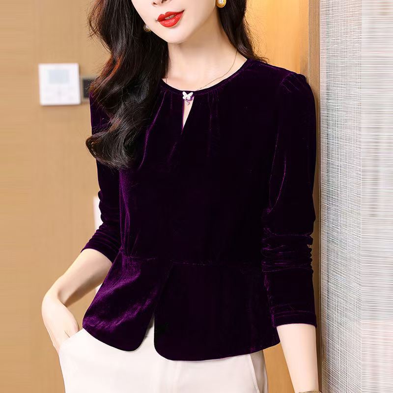 Spring Velvet Solid Colo Long  - Korean Lifestyle review and price