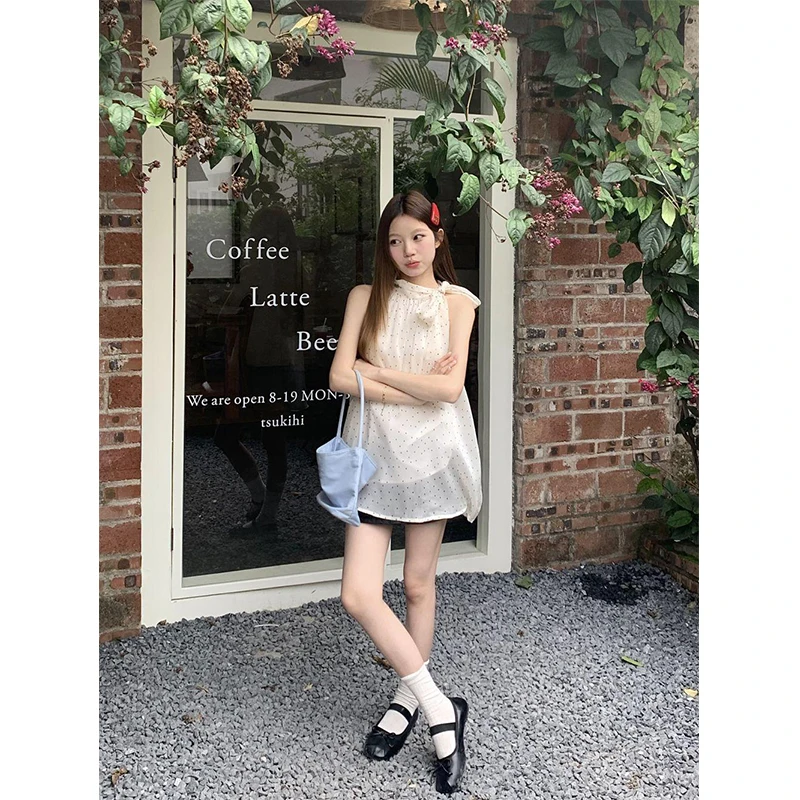MEXZT Sweet Dot Shirts Women E - Korean Lifestyle review and price