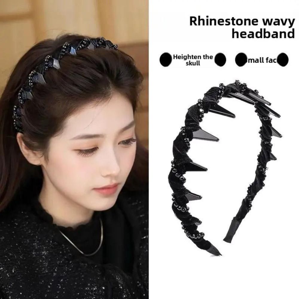 Toothed Wave Headband with Bea - Korean Lifestyle review and price