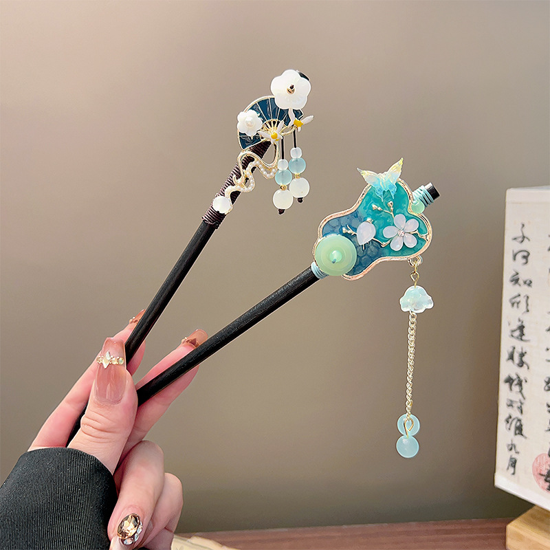 Classic Tassel Hair Stick Blac - Hanbok Hair Pin review and price
