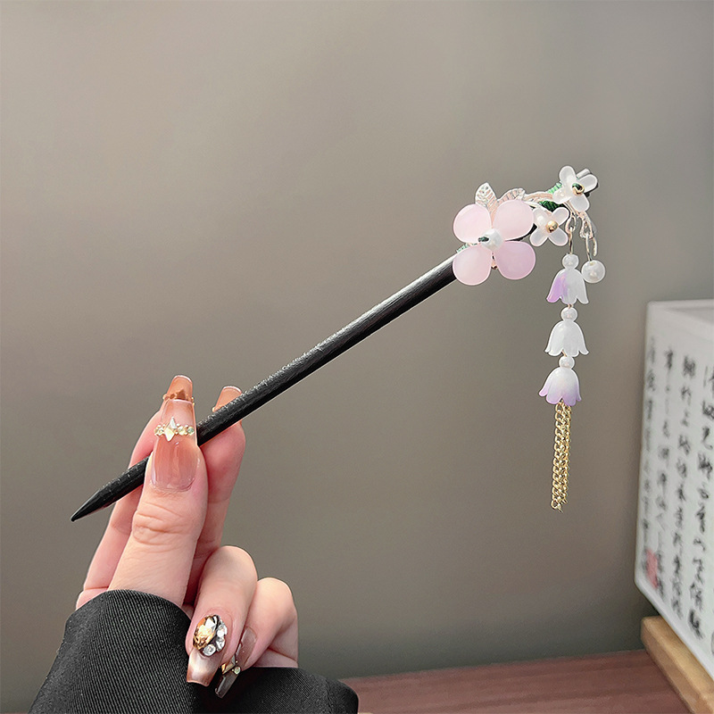 Classic Tassel Hair Stick Blac - Hanbok Hair Pin review and price
